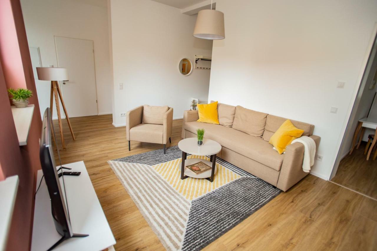 Eckhof Domizil - Grosszuegige Ferienwohnung Mit Kleinem Garten In Der Altstadt Von Gotha Kültér fotó