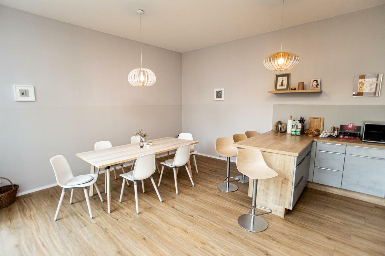 Eckhof Domizil - Grosszuegige Ferienwohnung Mit Kleinem Garten In Der Altstadt Von Gotha Kültér fotó